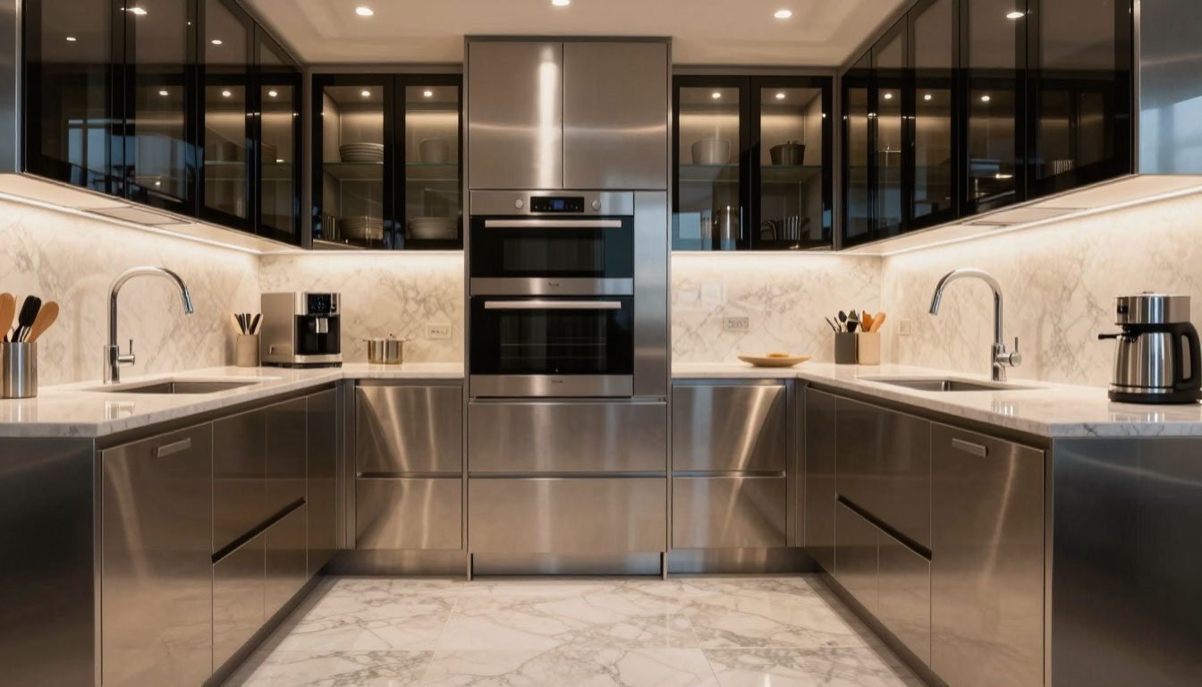 современная кухня в ЕКБ на заказ